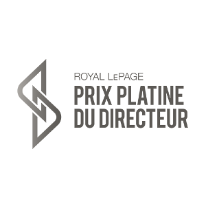 Prix Platine du directeur MC de Royal LePage MD Prix Platine du directeur MC de Royal LePage MD