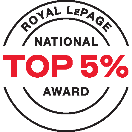Royal LePage® National Top 5%™ Award Royal LePage® National Top 5%™ Award